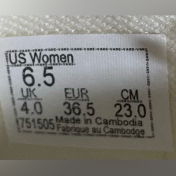 Vans Asher Deluxe Pastel Tie Dye Womens Sz 6.5 Slip On Shoes Sneakers Blue White - Picture 8 of 8